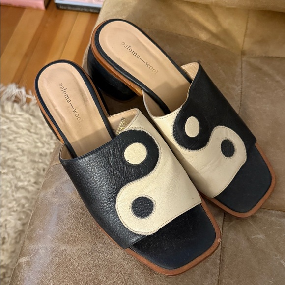Paloma Wool BALANCE yang / yin mules - size 38 - Picture 1 of 5